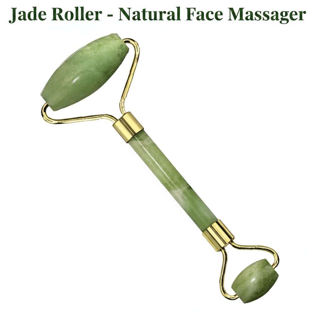 Jade Roller Natural Face Massager - Title Image