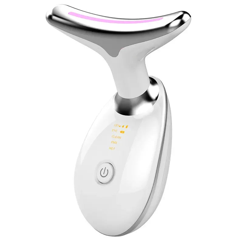 Neck Face Lifting Device - 3-in-1 LED Light Therapy & Skin Tightening Tool