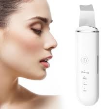 Ultrasonic Skin Scrubber - 3-in-1 Face Lifting & Skin Peeling Device